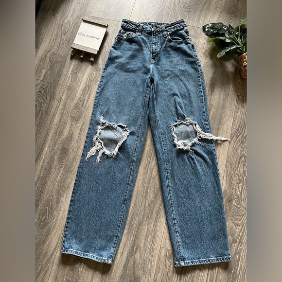 Wild fable highest rise baggy jeans. Size 00 - Picture 2 of 12